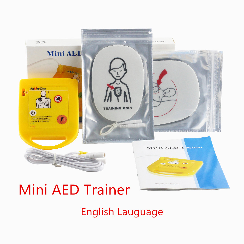 Defibrillator Aed Trainer - Mini entrenador AED XFT-D0009, desfibrilador con