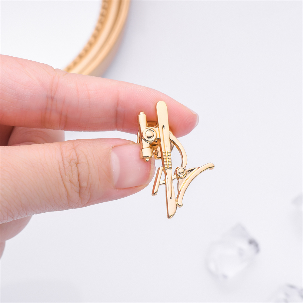 Medical Lab Scientist - Harong-Pin de bisturí para microscopio, equipo