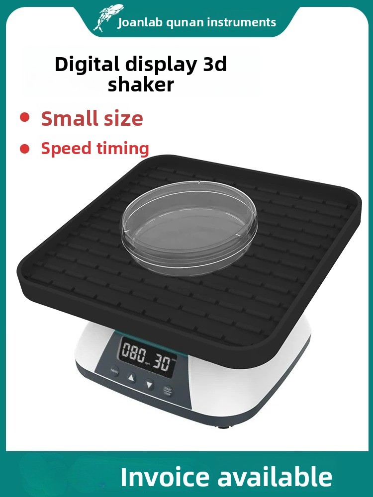 Blood Collection Tube - Agitador 3D con Pantalla Digital Ajustable,