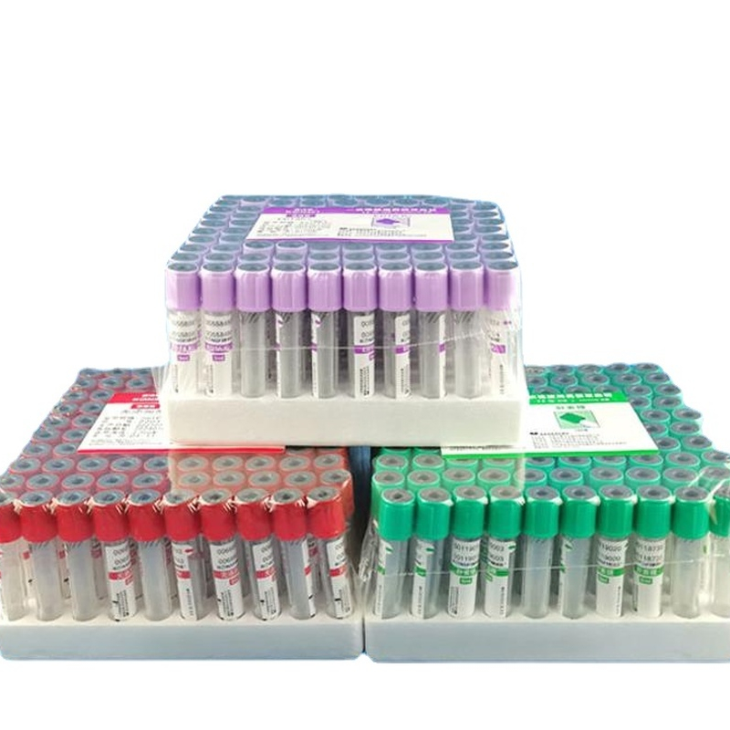 Blood Collection Tube - Paquete de 100 tubos desechables esterilizados