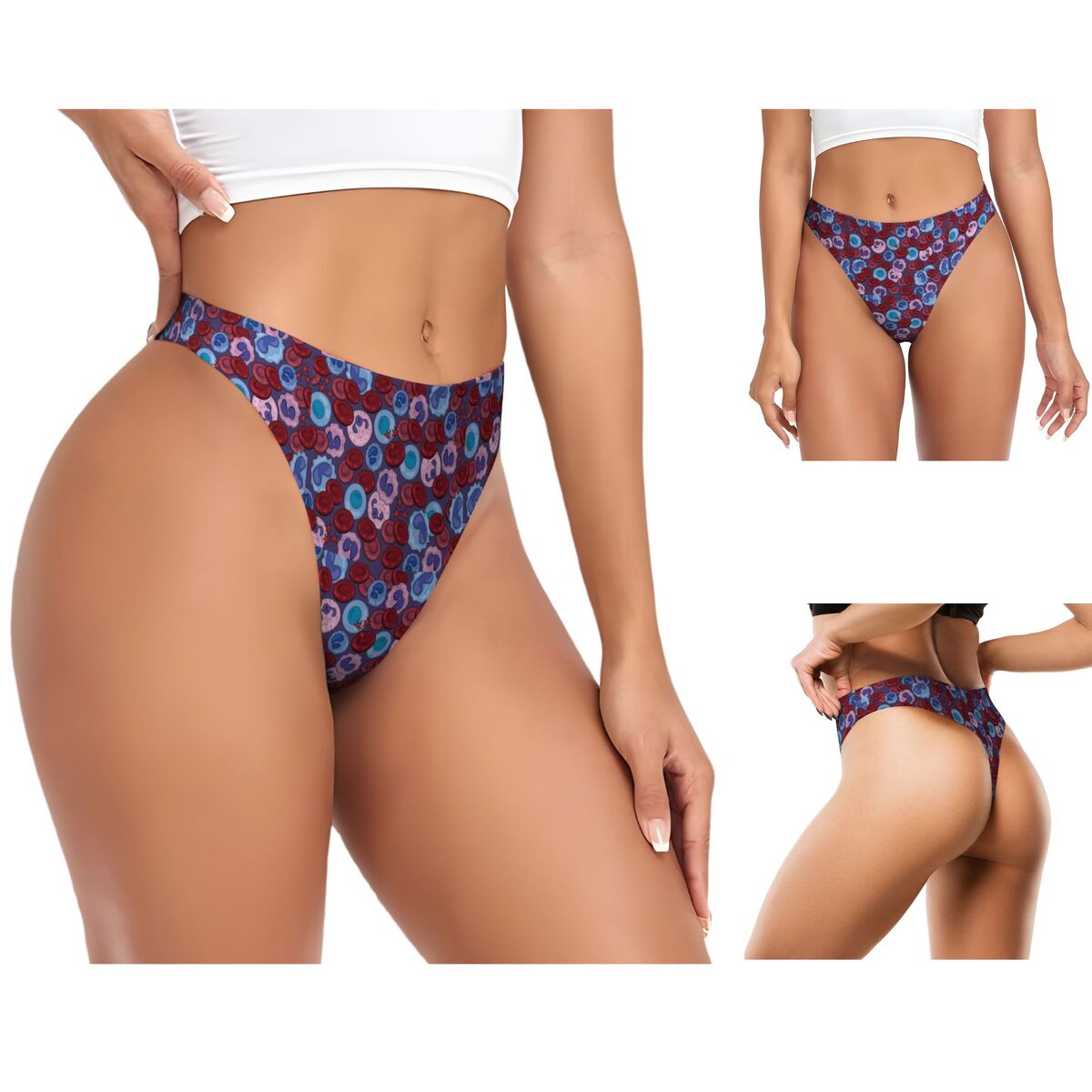 Medical Lab Scientist - Tanga Personalizada para Hematología, Células Sanguíneas,