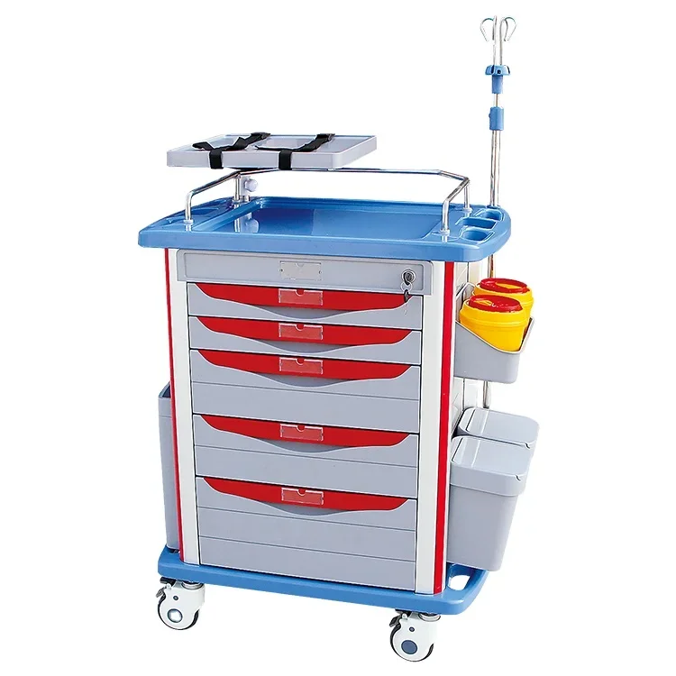 Medical Lab Furniture - Equipo Médico, Carrito Clínico de Emergencia