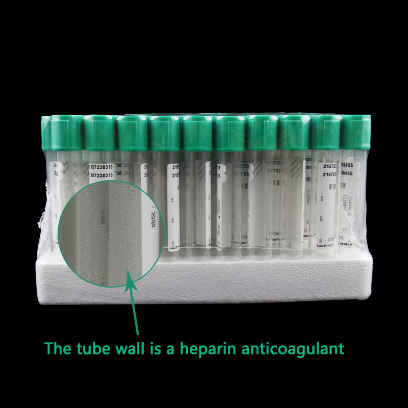 Blood Collection Tube - Tubo antiagulante de sodio Heparin de