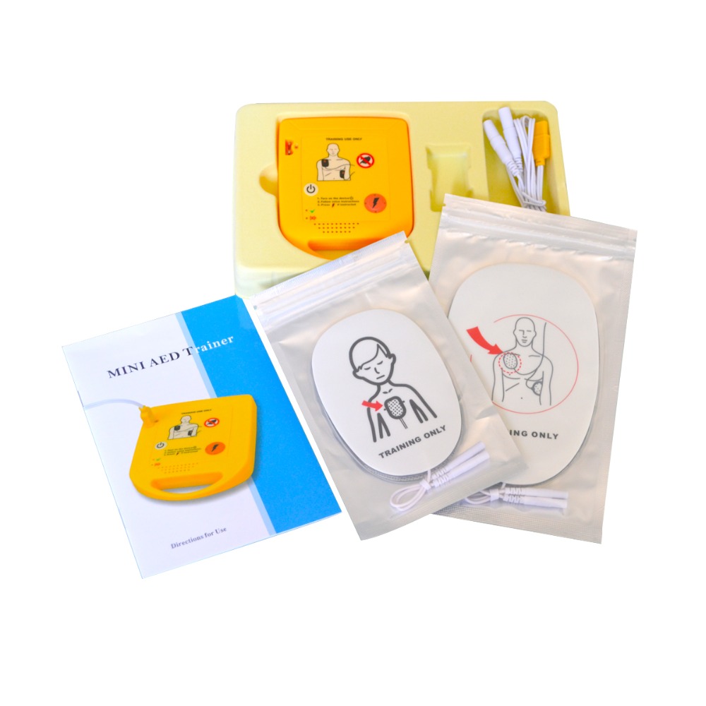 Mini entrenador AED XFT-D0009, - Defibrillator Aed Trainer reseña y precio