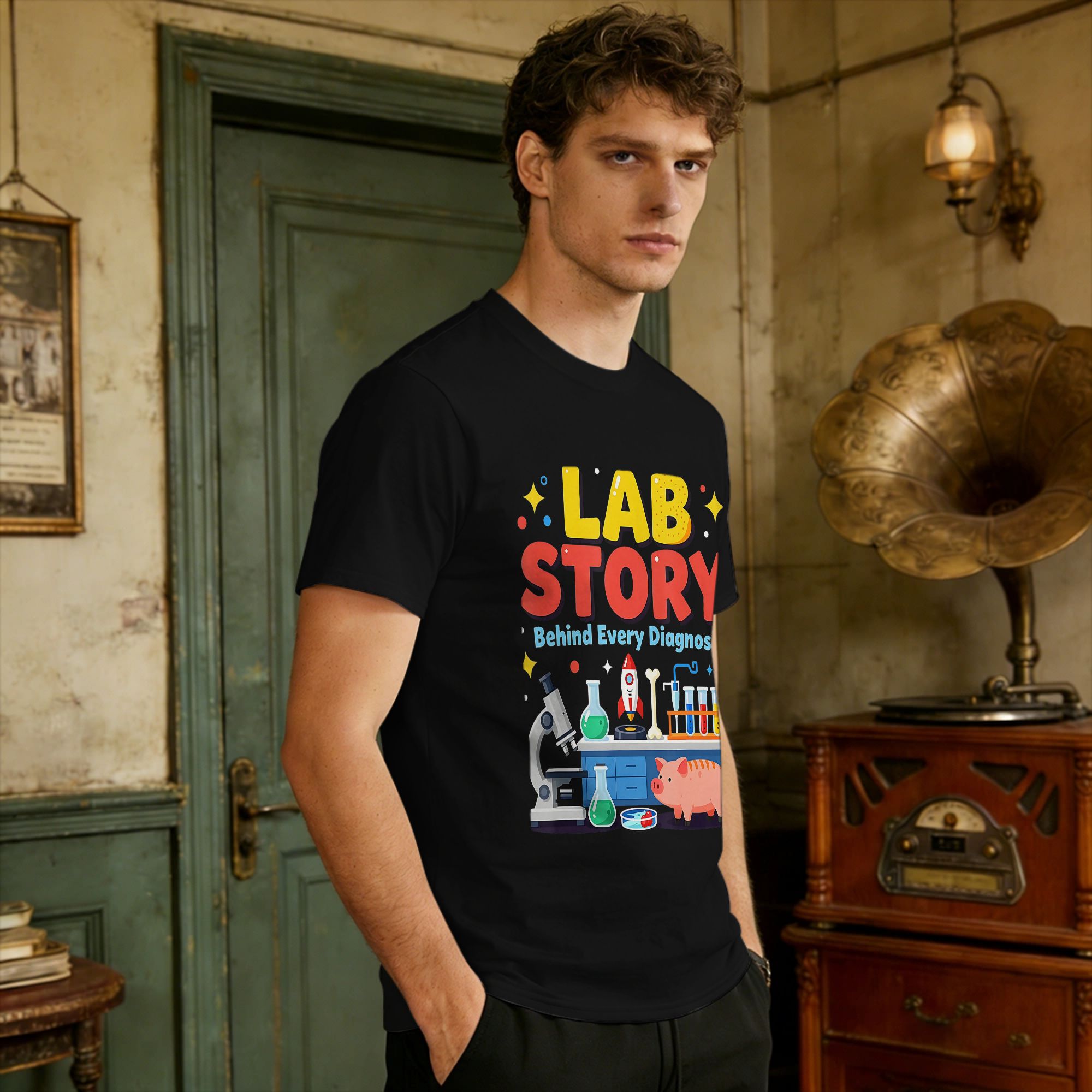 Camisetas para hombre de Medic - Medical Lab Week reseña y precio