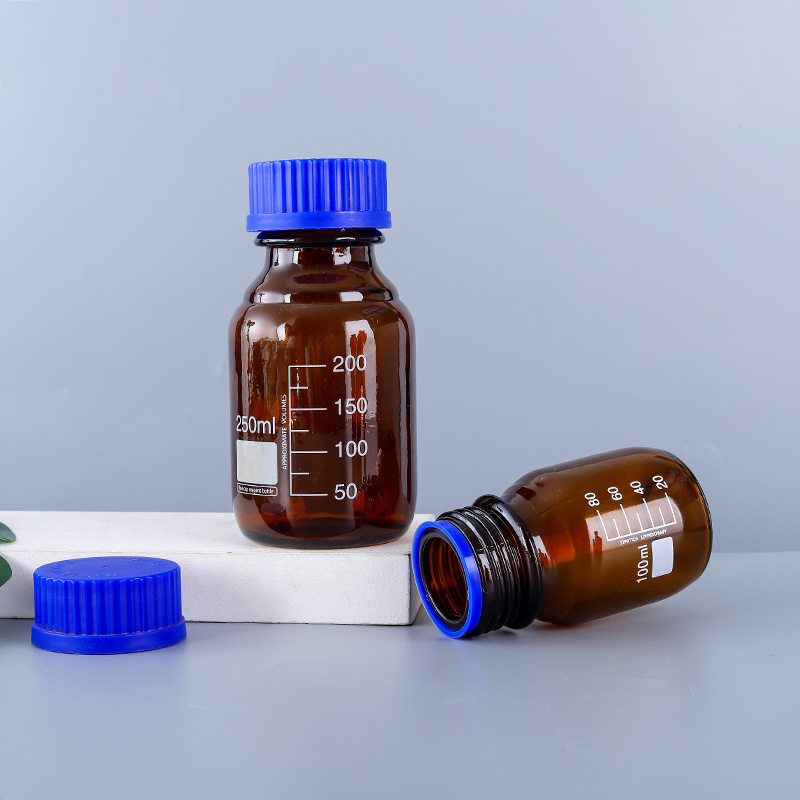 Botella de vidrio para reactiv - Medical Lab Supplies reseña y precio