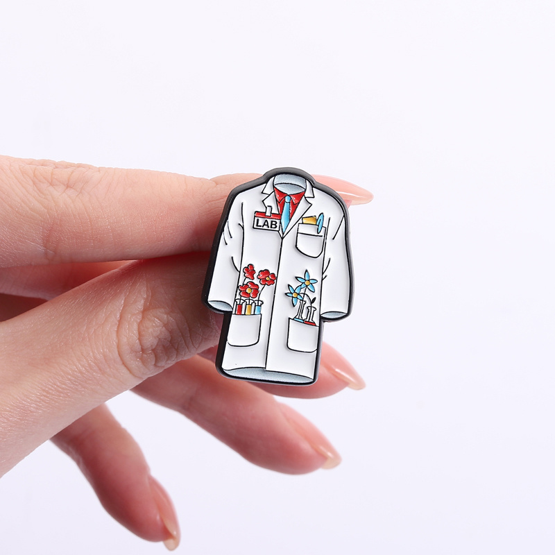 Broches de esmalte florales pa - Medical Lab Scientist reseña y precio