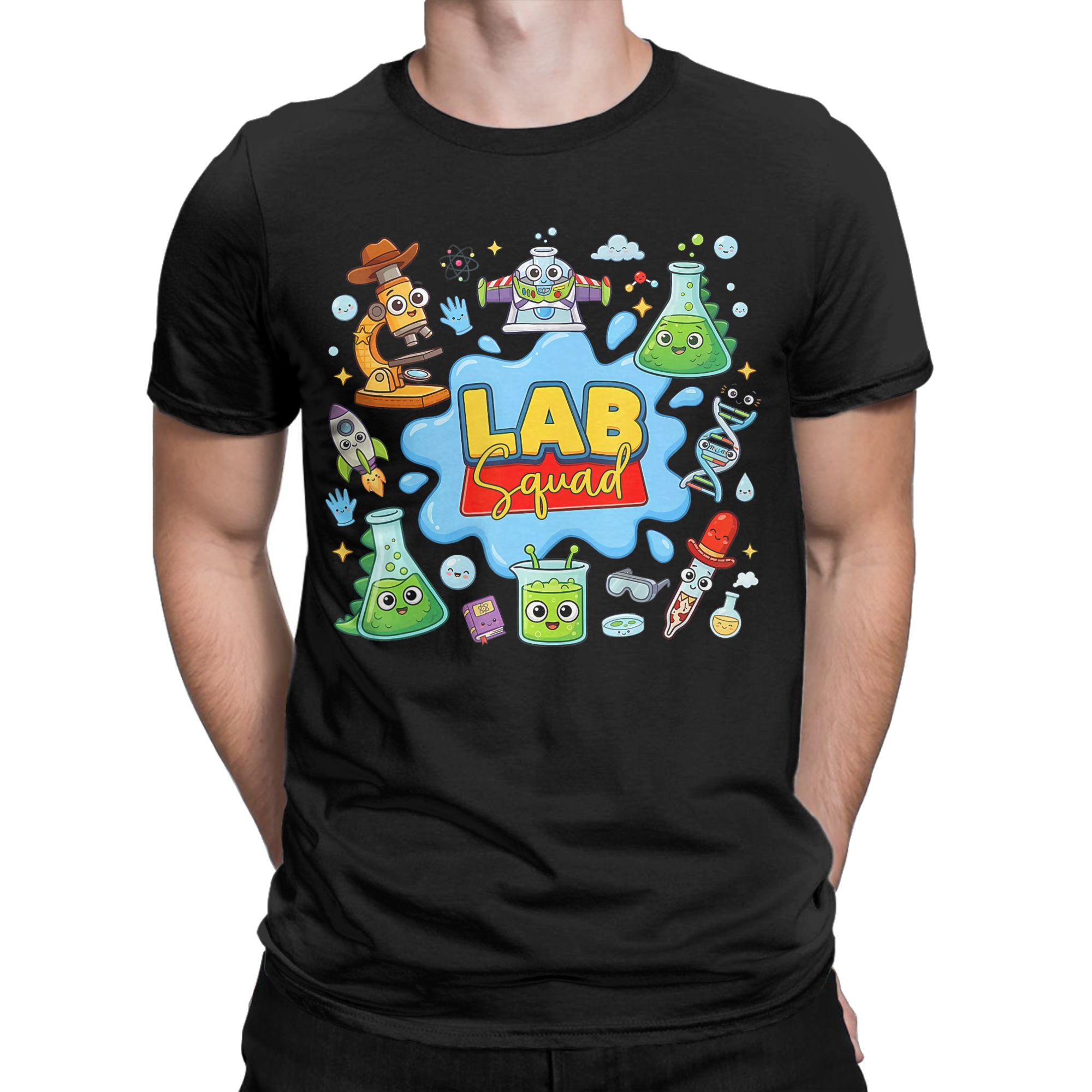 Camisetas para hombre Lab Squa - Medical Lab Week reseña y precio