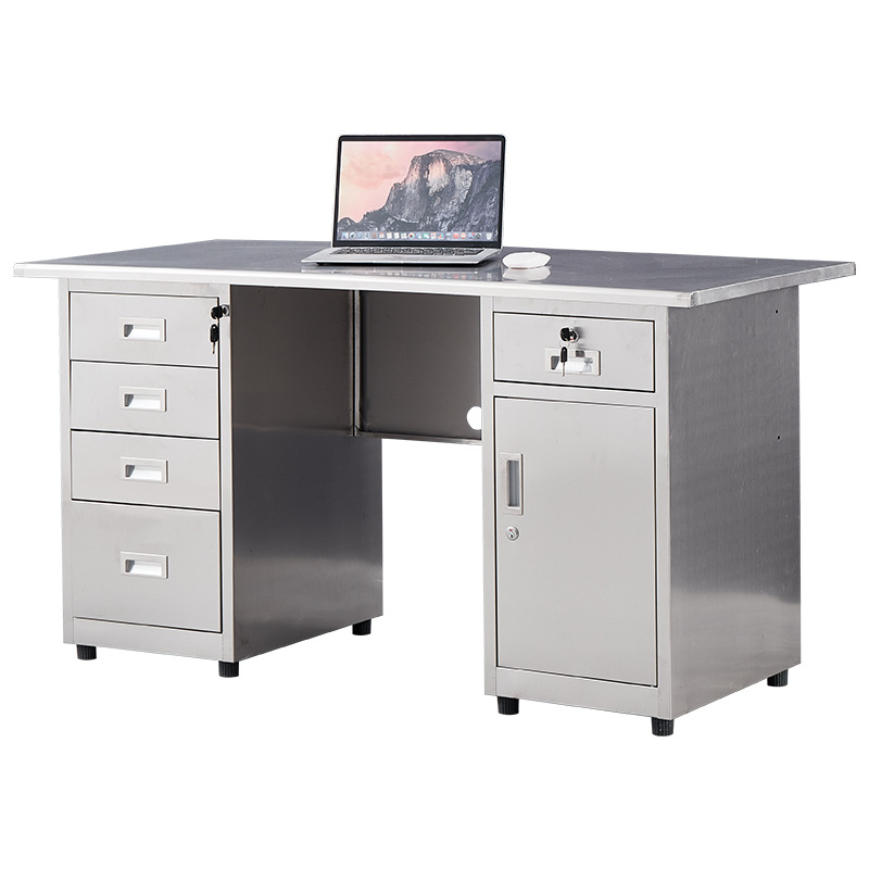 Escritorio de acero inoxidable - Medical Lab Furniture reseña y precio