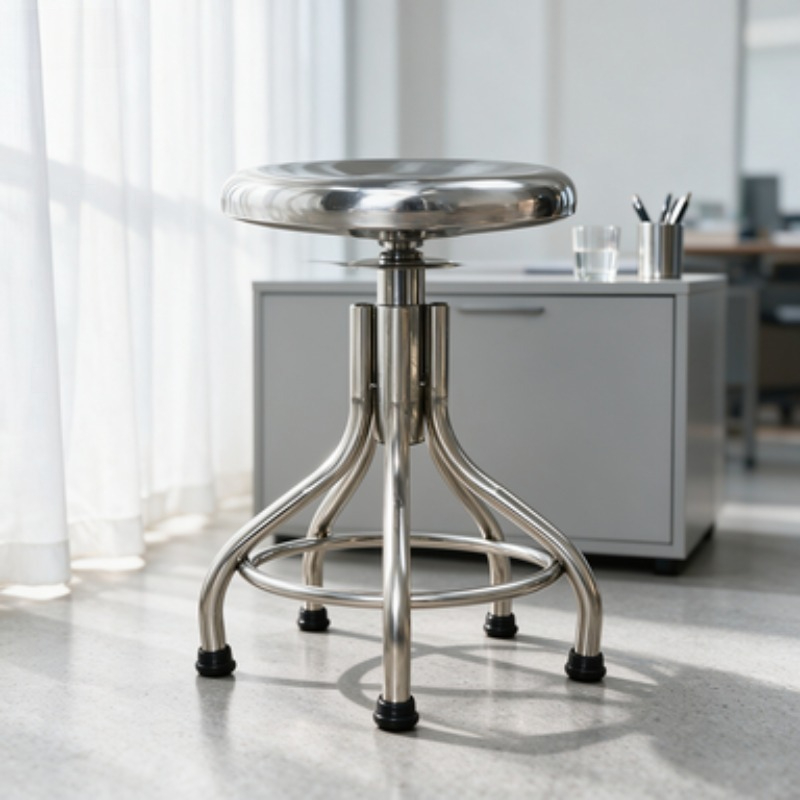 Taburete Giratorio Redondo de  - Medical Lab Furniture reseña y precio