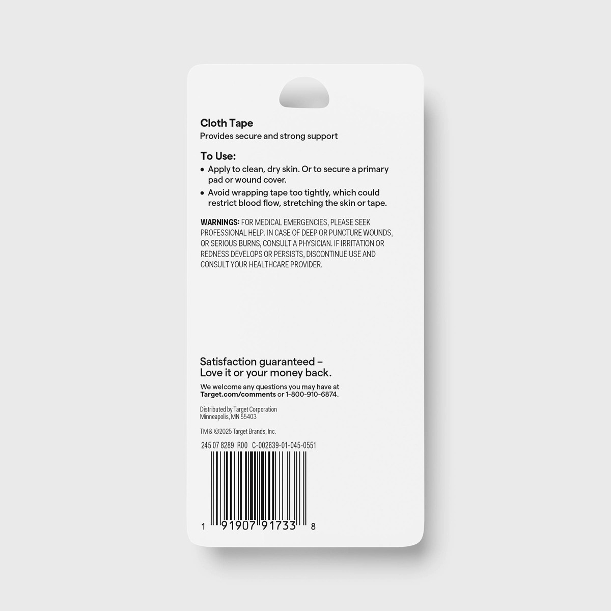 Cinta de tela médica - 1 pulga - Medical X reseña y precio