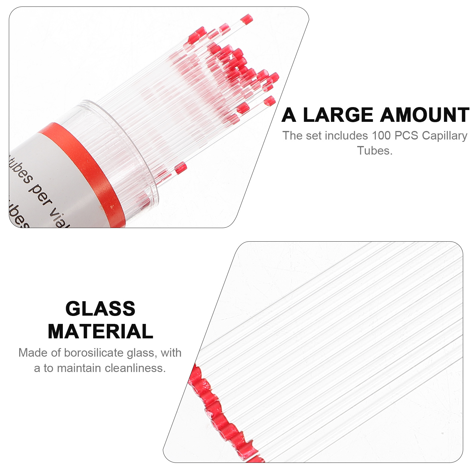 Tubo capilar de vidrio de 75mm - Blood Collection Tube reseña y precio