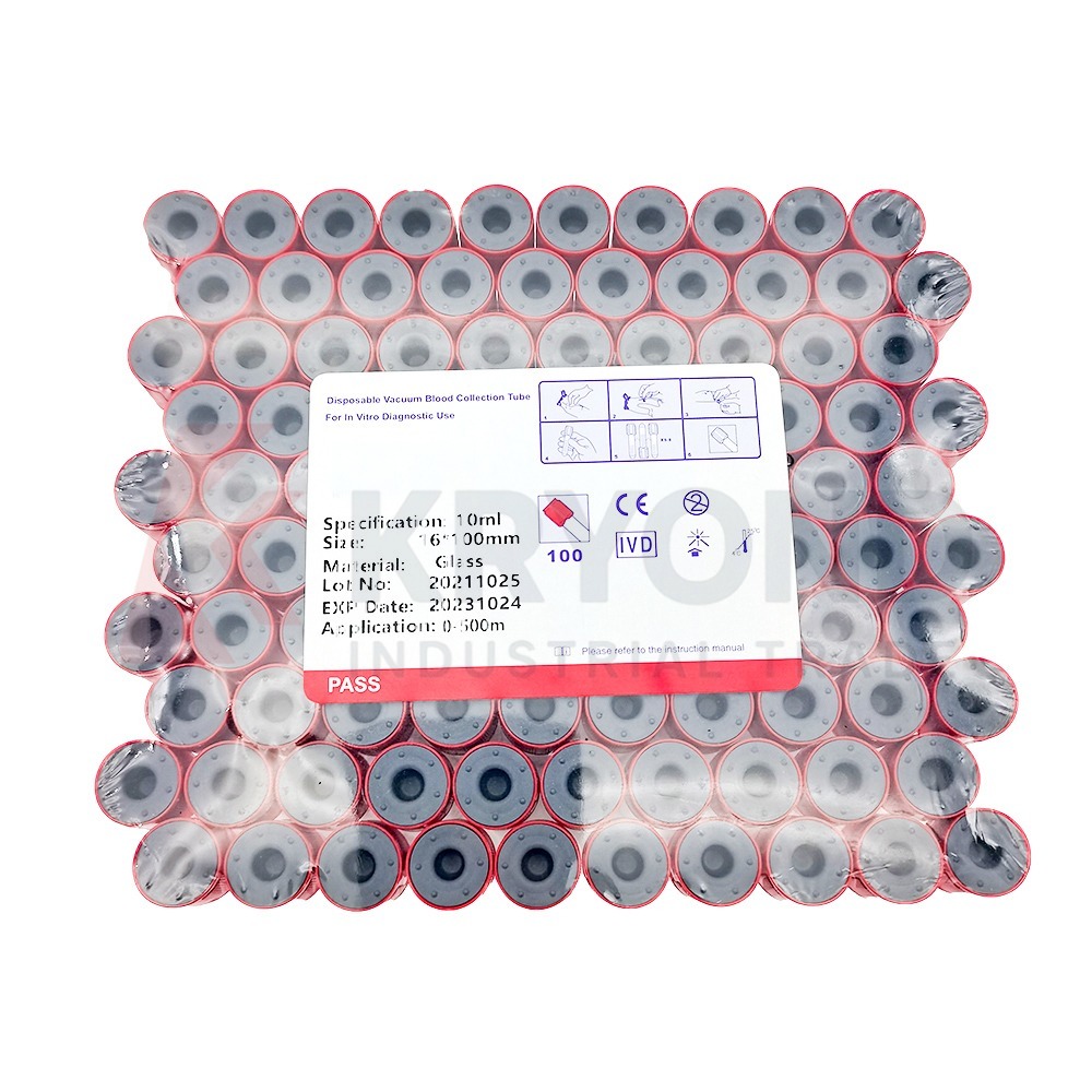 100 Uds. Tubo liso médico sin  - Blood Collection Tube reseña y precio