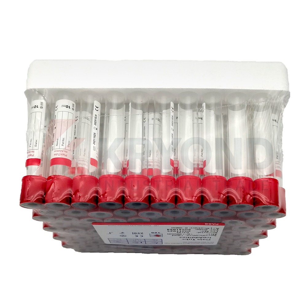 100 Uds. Tubo liso médico sin  - Blood Collection Tube reseña y precio