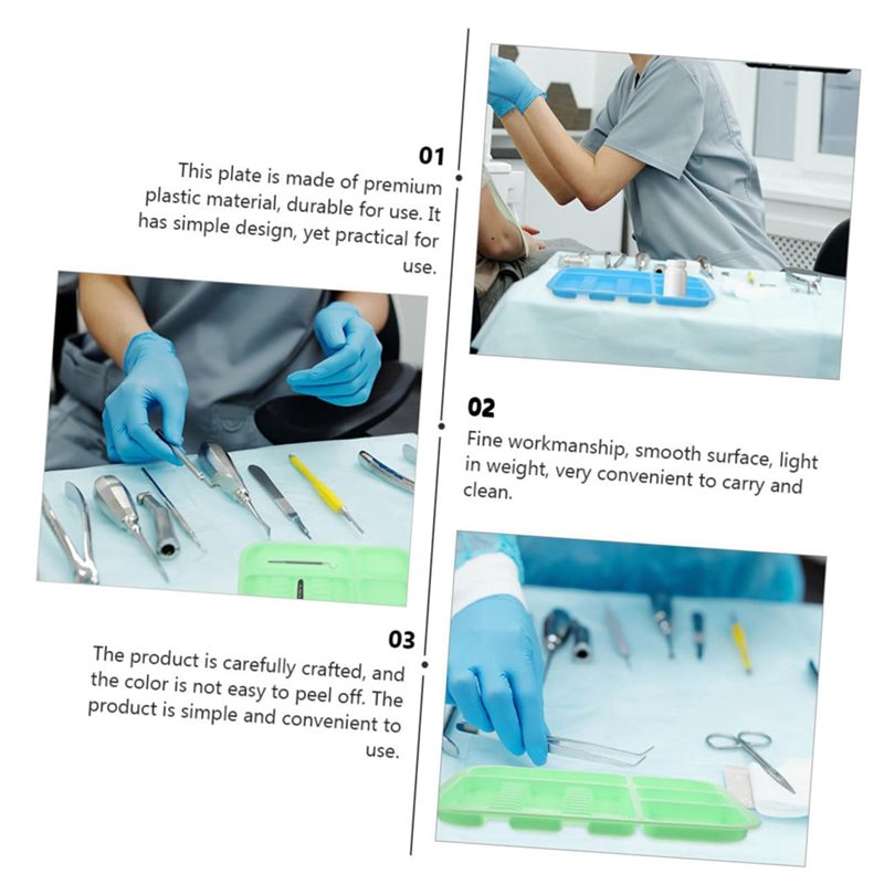 Bandeja médica dividida mejora - Medical Lab Upgrade reseña y precio