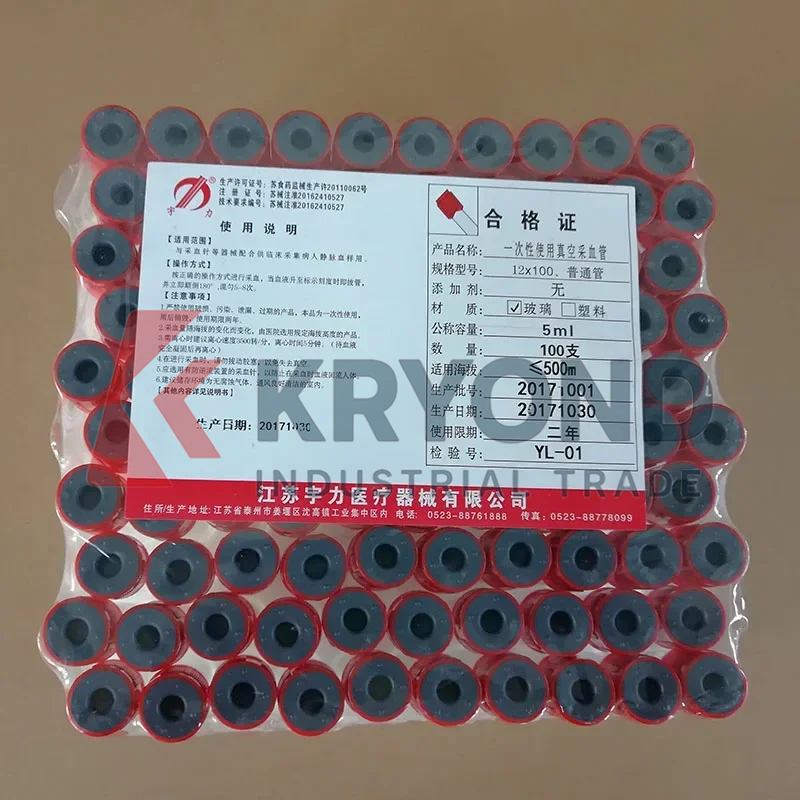 100 Uds. Tubo de recolección d - Blood Collection Tube reseña y precio