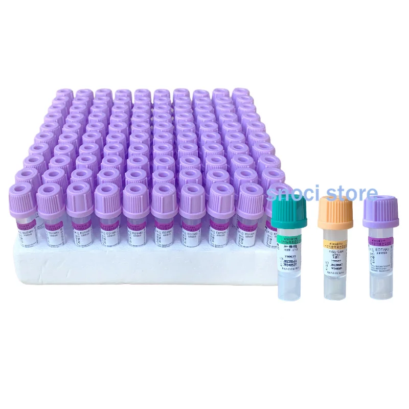 100 tubos estériles para recol - Blood Collection Tube reseña y precio