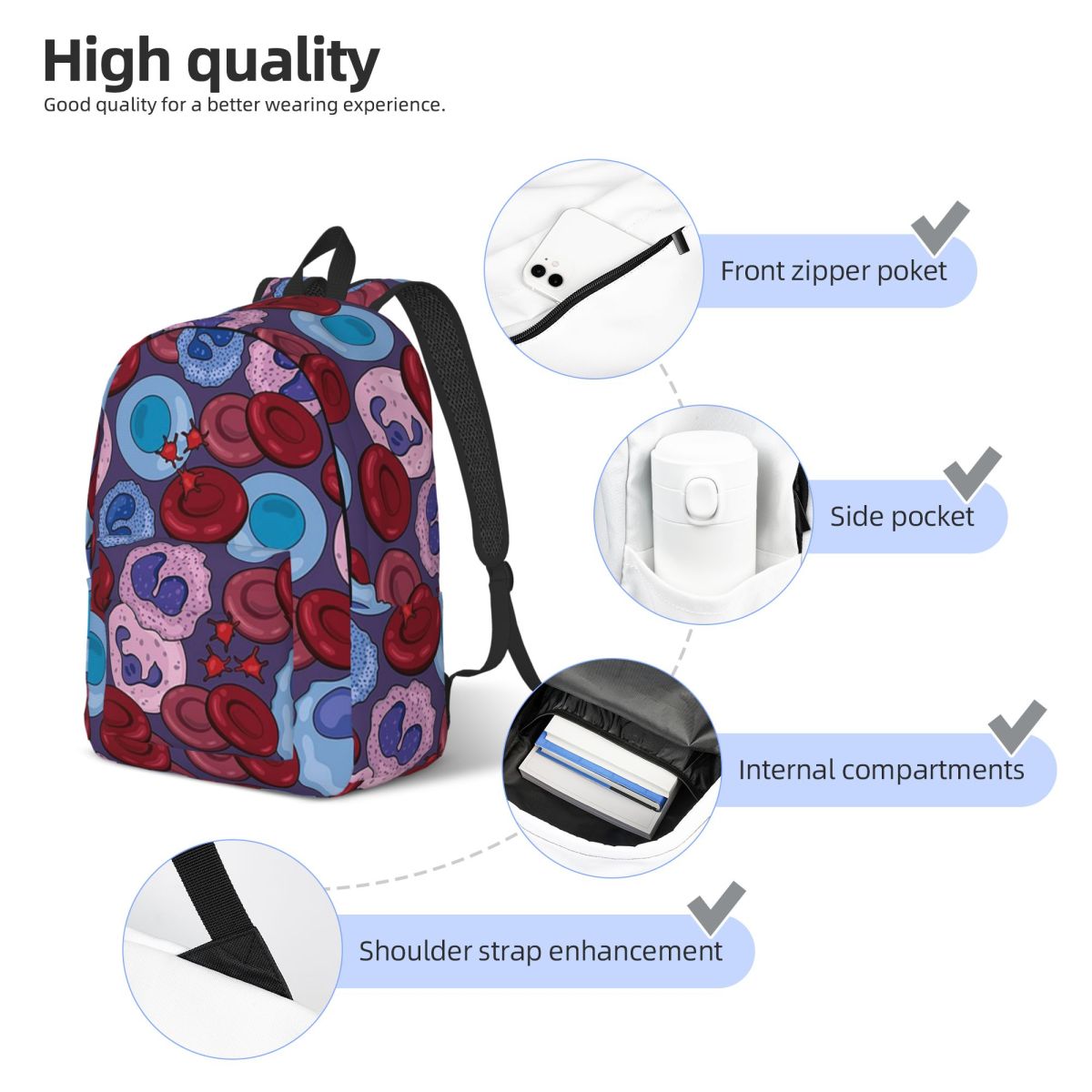 Mochila para Estudiantes de La - Medical Lab Scientist reseña y precio
