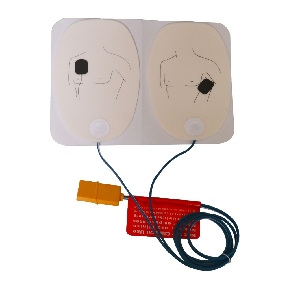 Parche de electrodo de fibrill - Defibrillator Aed Trainer reseña y precio