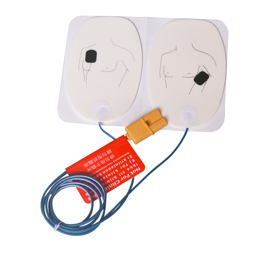 Parche de electrodo de fibrill - Defibrillator Aed Trainer reseña y precio