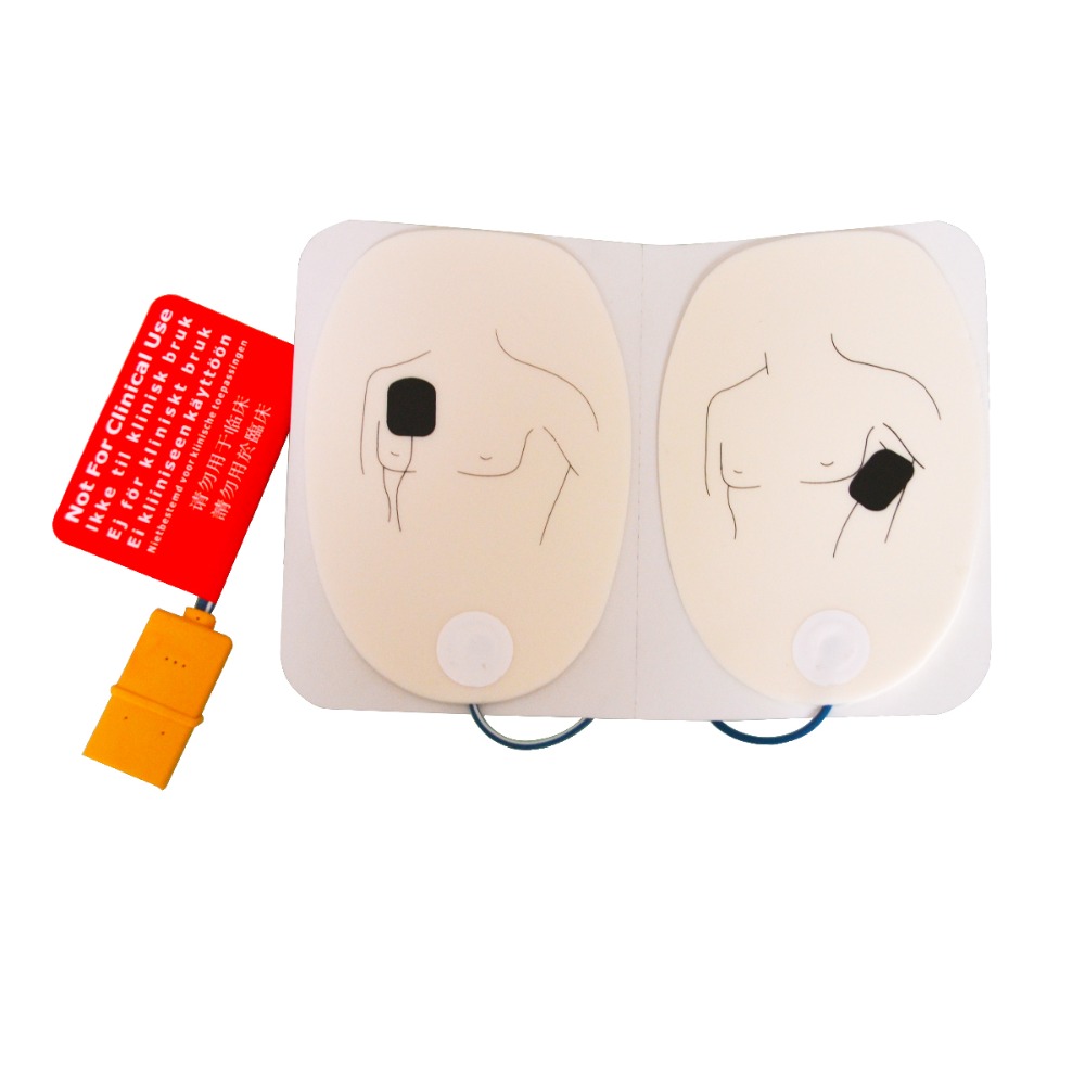 Parche de electrodo de fibrill - Defibrillator Aed Trainer reseña y precio