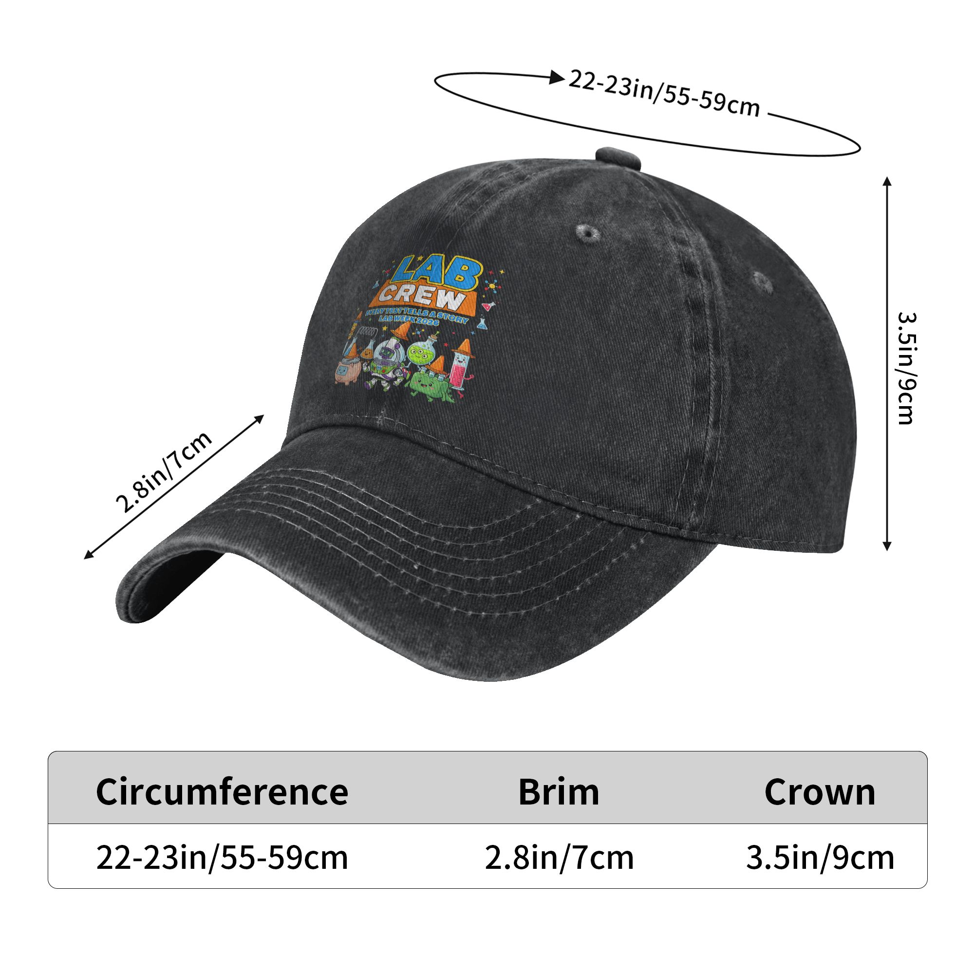 Gorra de Béisbol Retro con Est - Medical Lab Week reseña y precio