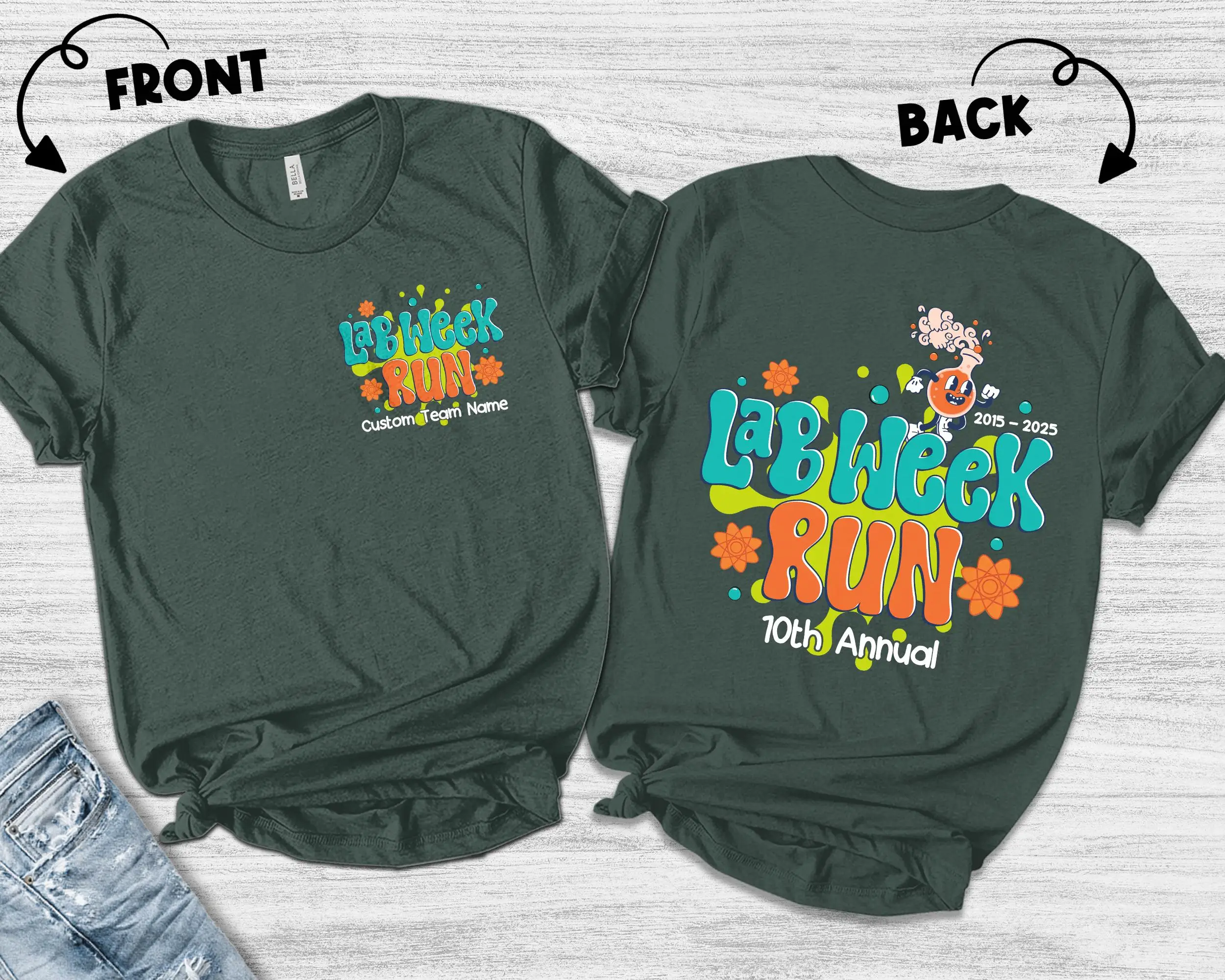 Camiseta Lab Week 2025, Asiste - Medical Lab Week reseña y precio